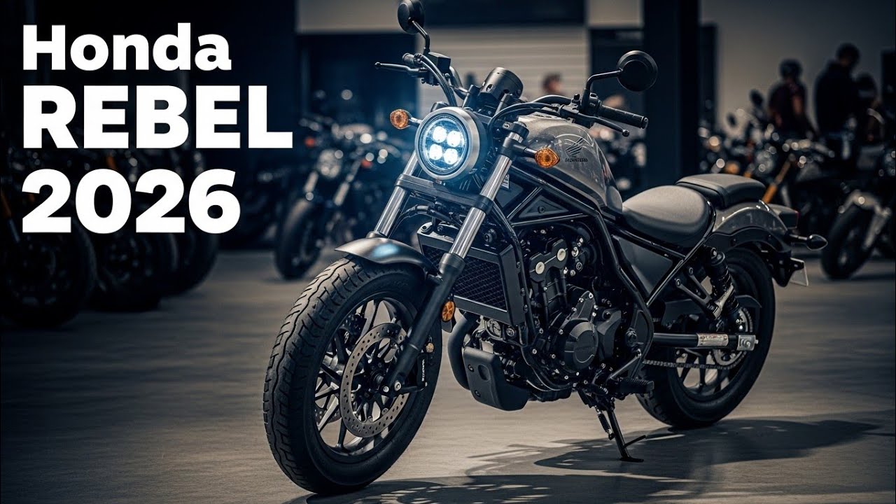 2026 Honda Rebel 1100 Launched! 😱 Power, Tech & Killer Looks – Is This the BEST Cruiser Ever?