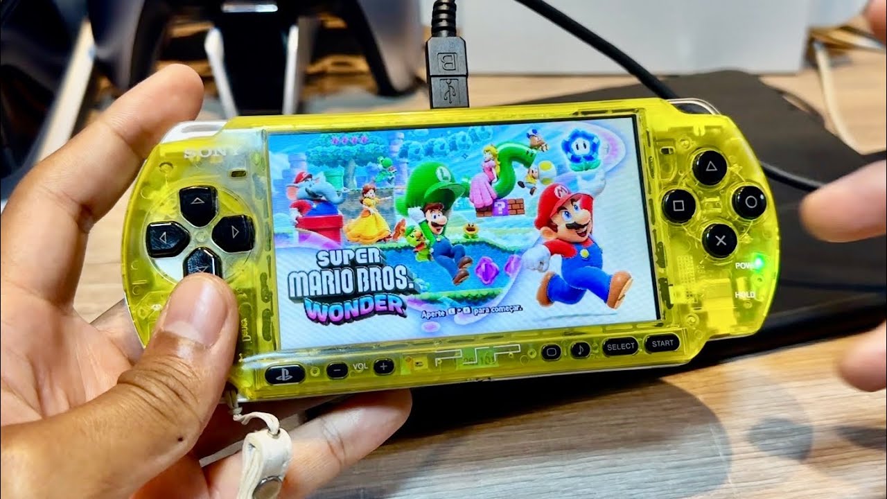 FINALMENTE!! PSP RODANDO JOGOS DE NINTENDO SWITCH