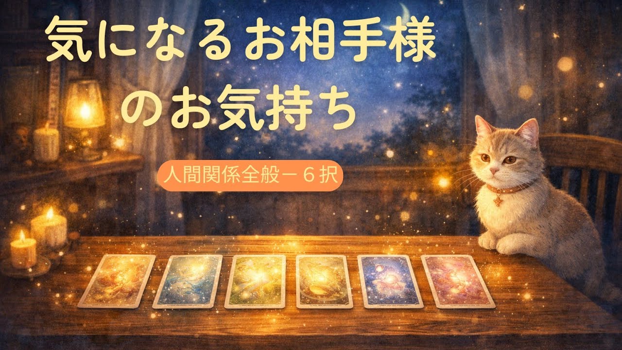 人間関係全般🤍お相手様のお気持ち🌟タロット占い🔮🐟