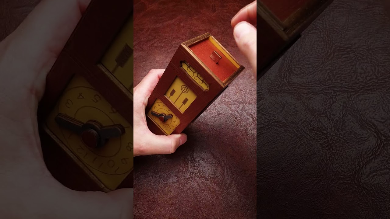 Clever Clock puzzle box