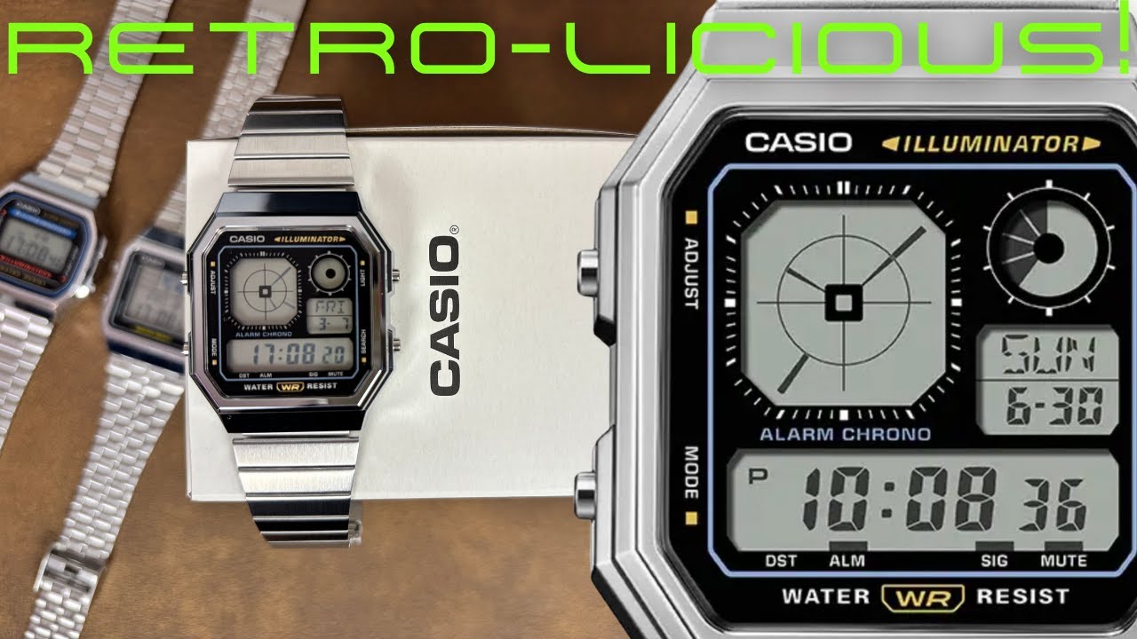 НОВЫЙ Casio A130 — просто РЕТРО-ЛЮКС! Распаковка, обзор и сравнение цифровых часов Casio