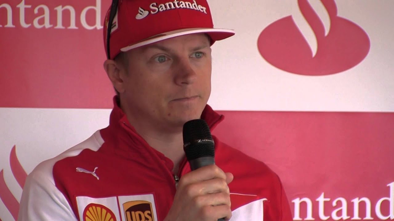 Kimi Räikkönen på Rudskogen