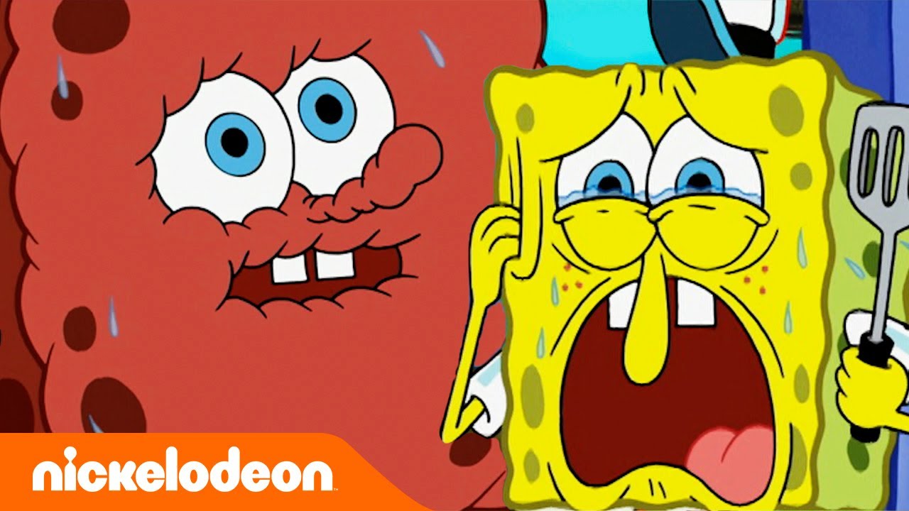 SpongeBob | Bikini Bottom VS Krabby Patty RAKSASA!| Nickelodeon Bahasa