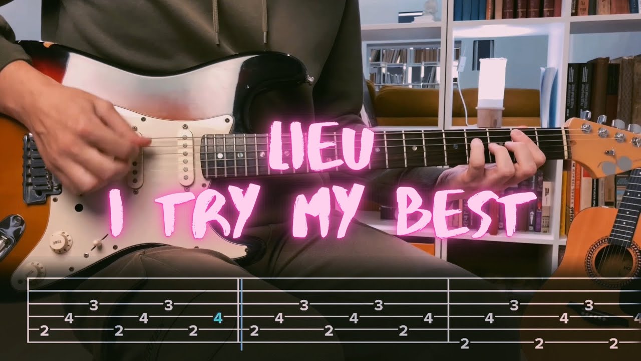 i try my best lieu Сover / Guitar Tab