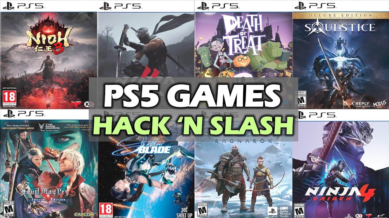 TOP 40 BEST PS5 HACK 'N SLASH GAMES || PS5 GAMES