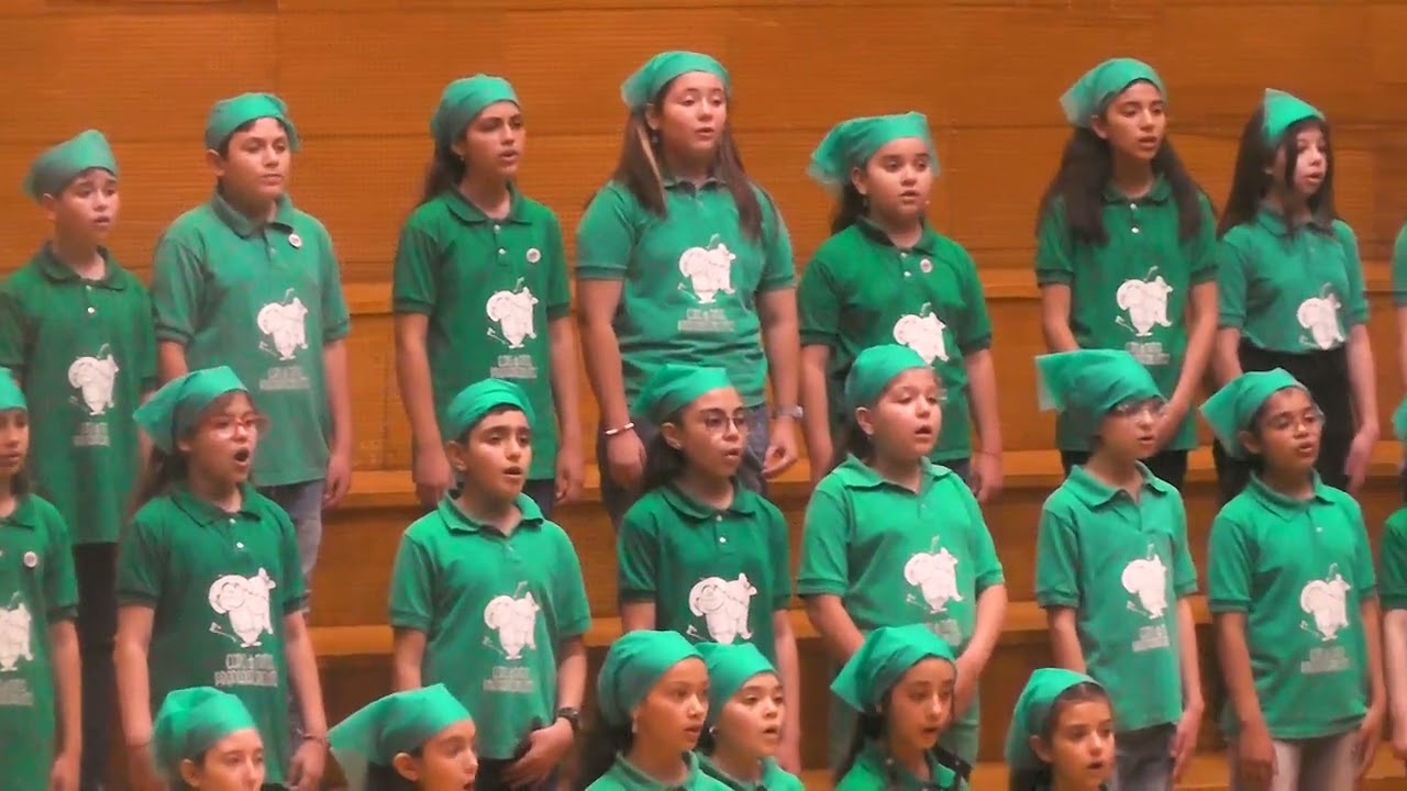 Victor C. Johnson. Tres canciones de los elementos. Coro de Niños Preparatorio UNSJ