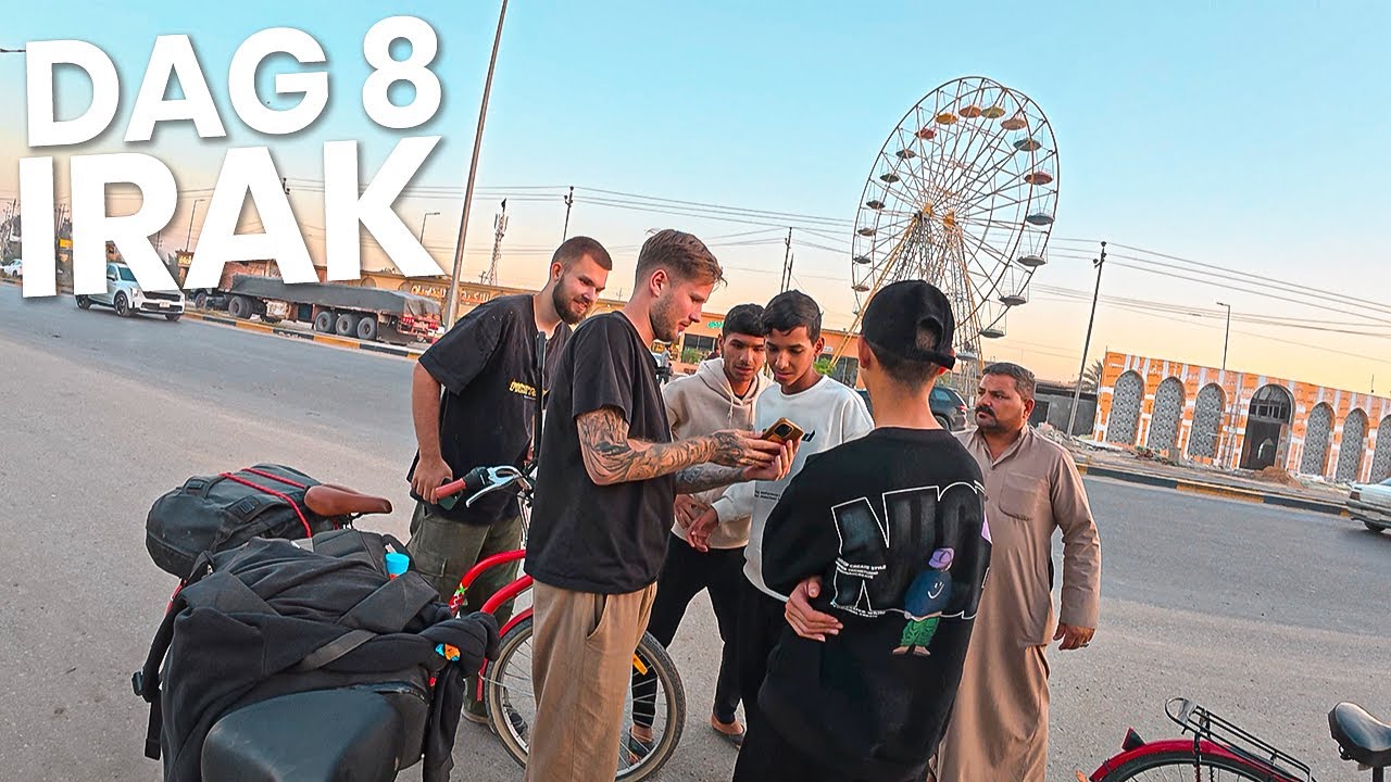 Cyklar 1000km genom Irak! 🇮🇶 DAG 8