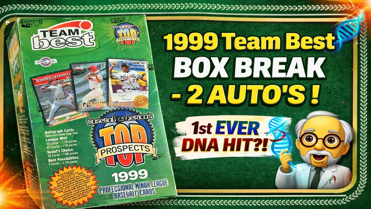 1999 Team Best Box Break 2 Auto's! 