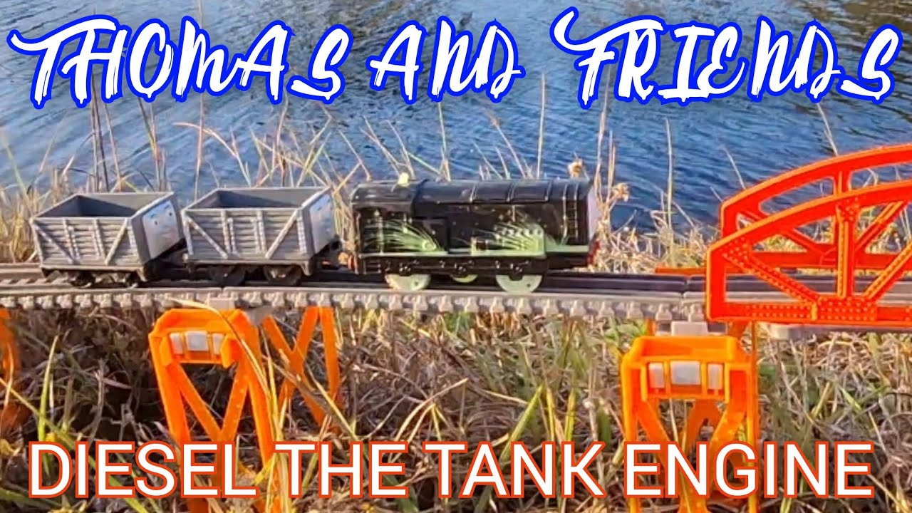 Паровозик Томас и друзья Outdoor Trackmaster Diesel #thomasandfriends #sodor