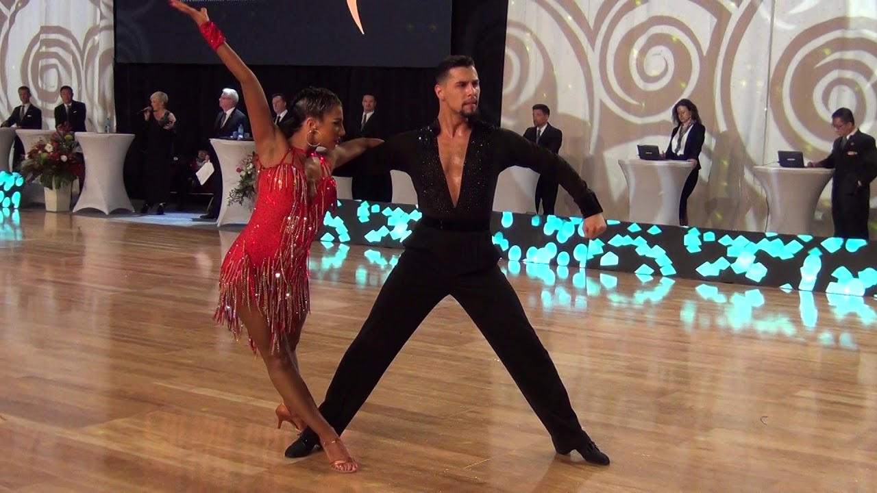 Jakub Lipowski Diandra Illes Rumba WDSF World Open Adult LA 1/2F Polish Cup 2019