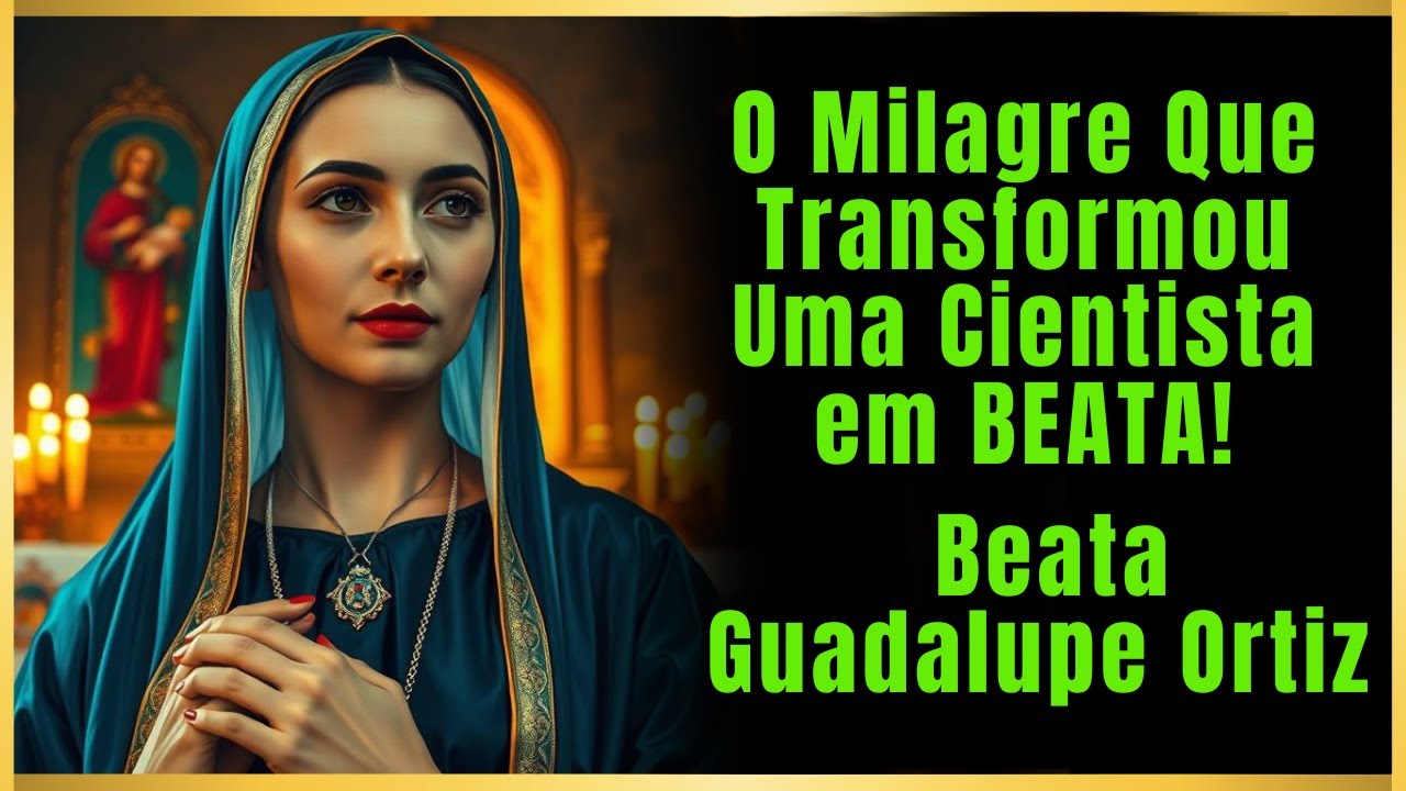 ⛪Beata Guadalupe Ortiz MÉDICOS EM CHOQUE Câncer Terminal Desaparece Após Oração😱