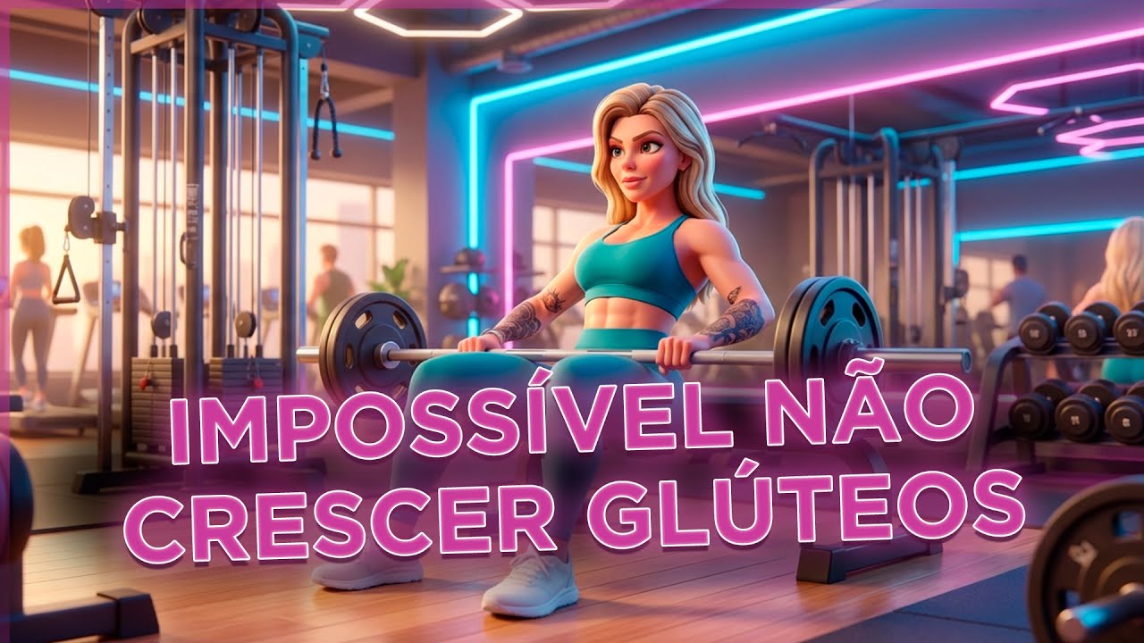 O TREINO QUE FICA IMPOSSÍVEL NÃO CRESCER GLÚTEO
