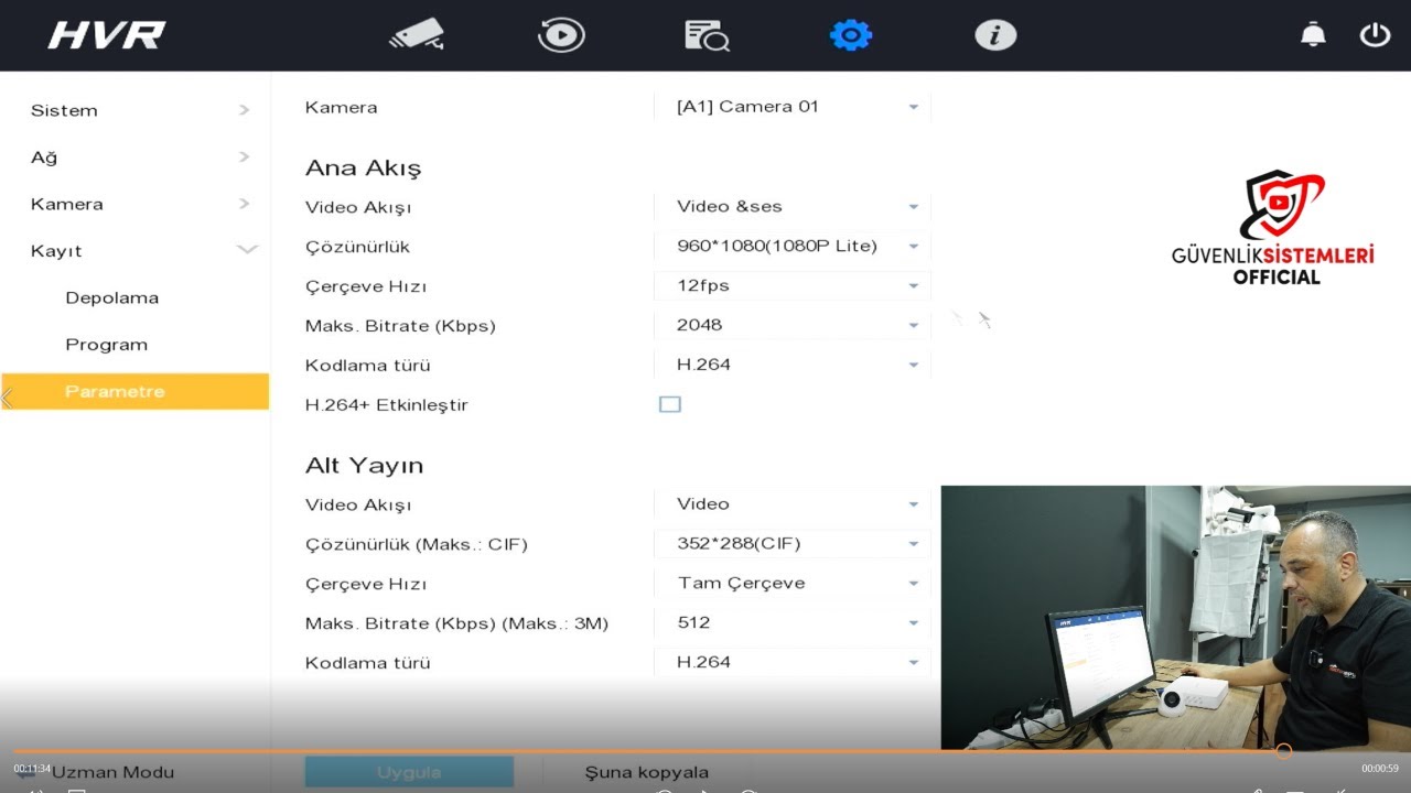 Hikvision DVR Menü Ayarları l Hikvision DVR Kurulumu