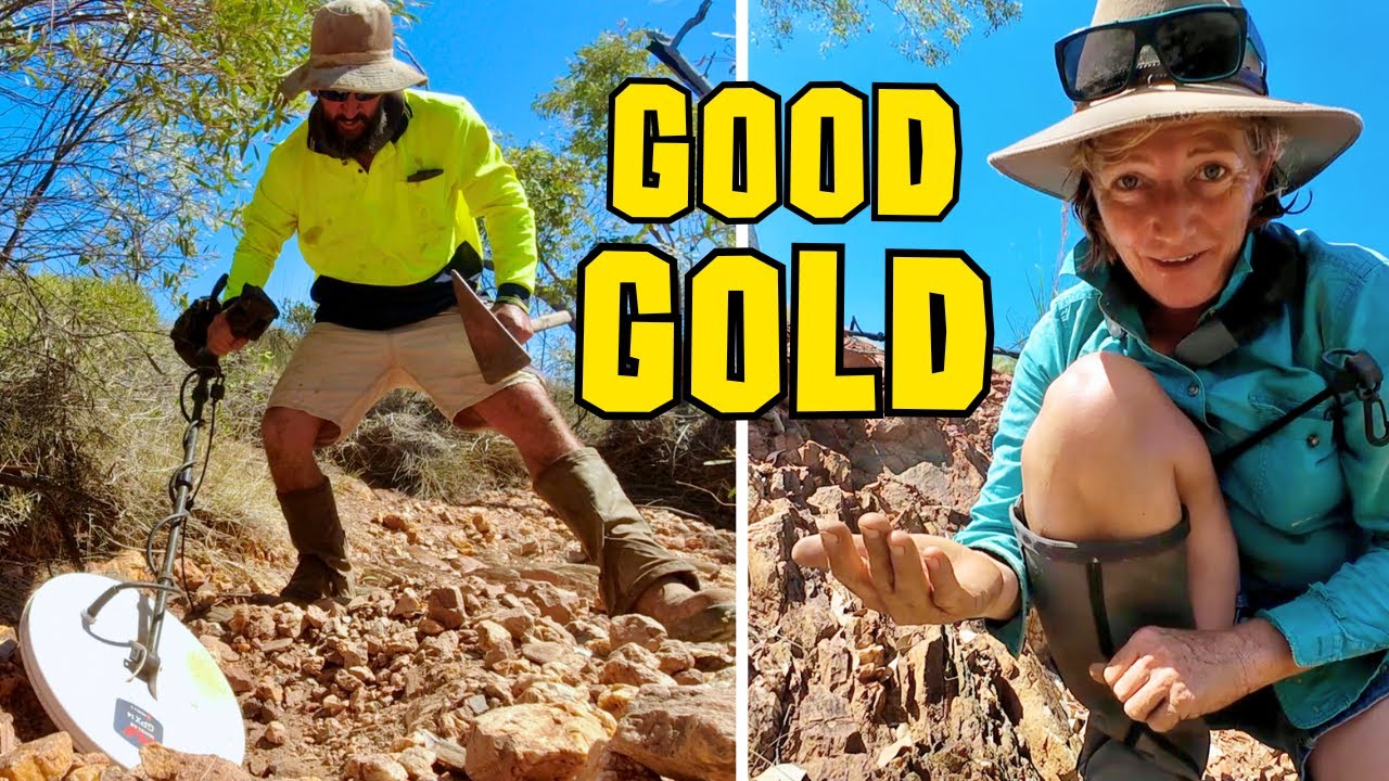 Gold Prospecting Trip continues with success - finding nice Nuggets with Metal Detectors