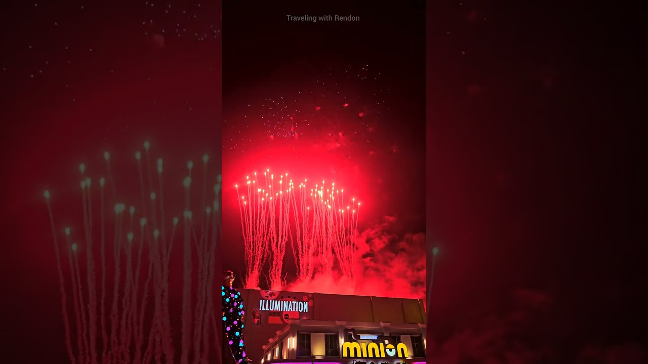 New Years at Universal Studios Florida! Countdown to 2025! Fireworks Show!