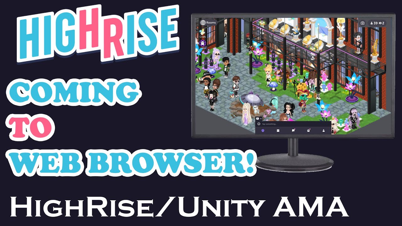 HighRise Coming to Web Browser this Month! | HighRise to Unity AMA 9/14