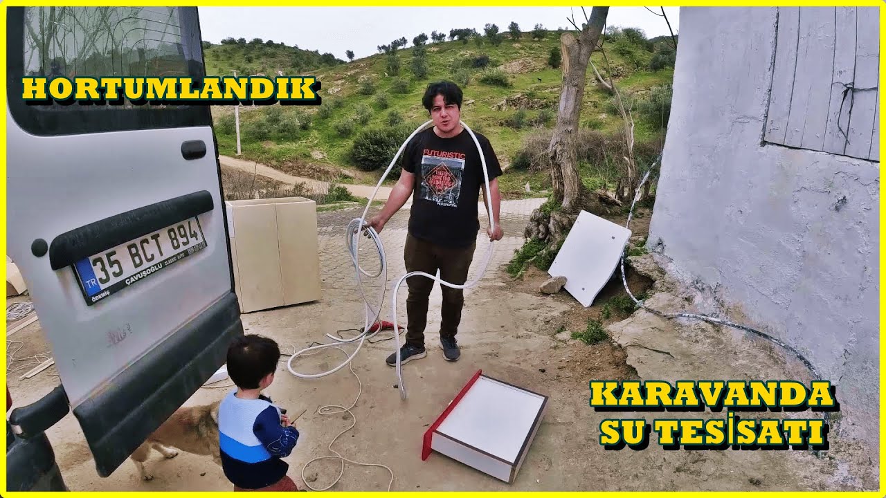 KARAVAN SU TESİSATI / TEMİZ VE KİRLİ SU DEPOSU MONTAJI
