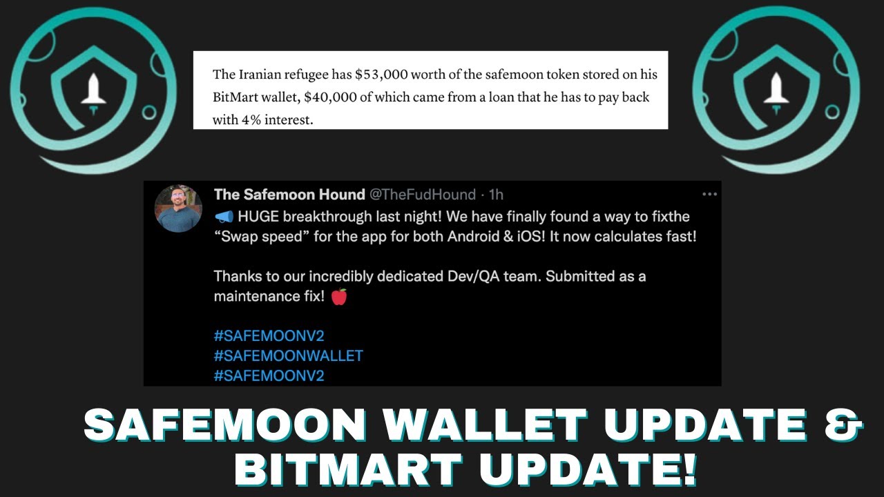 SAFEMOON WALLET SWAP UPDATE! BITMART UPDATE!