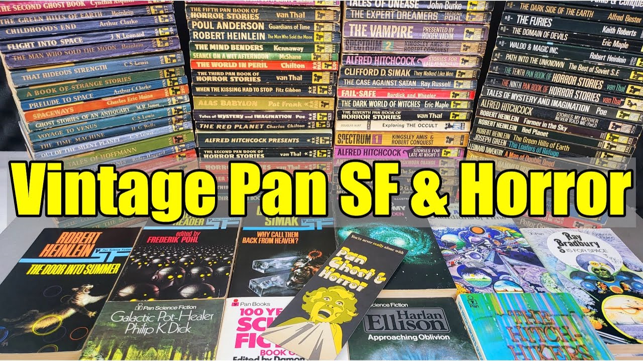 INCREDIBLE - Vintage PAN SF & Horror - Paperbacks - 1945 to 1979 - Herbert van Thal - John Burke