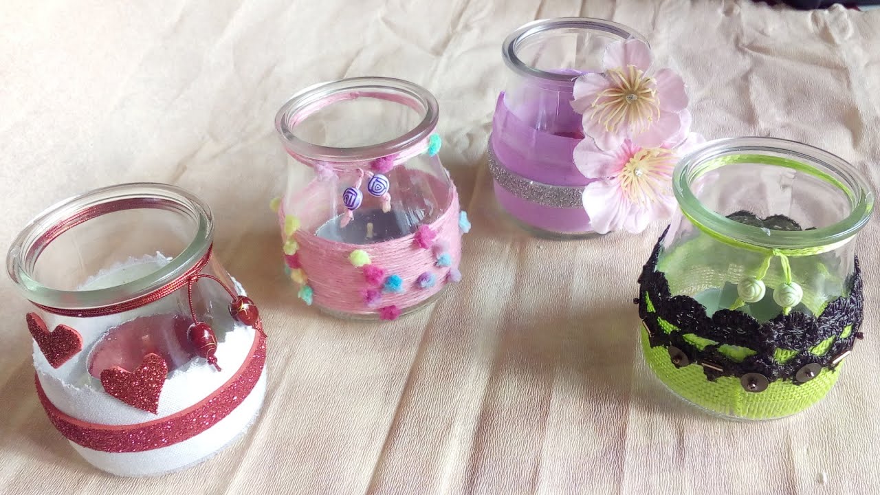 ideas portavelas reciclado🕯️#DIY #candleholder_craft
