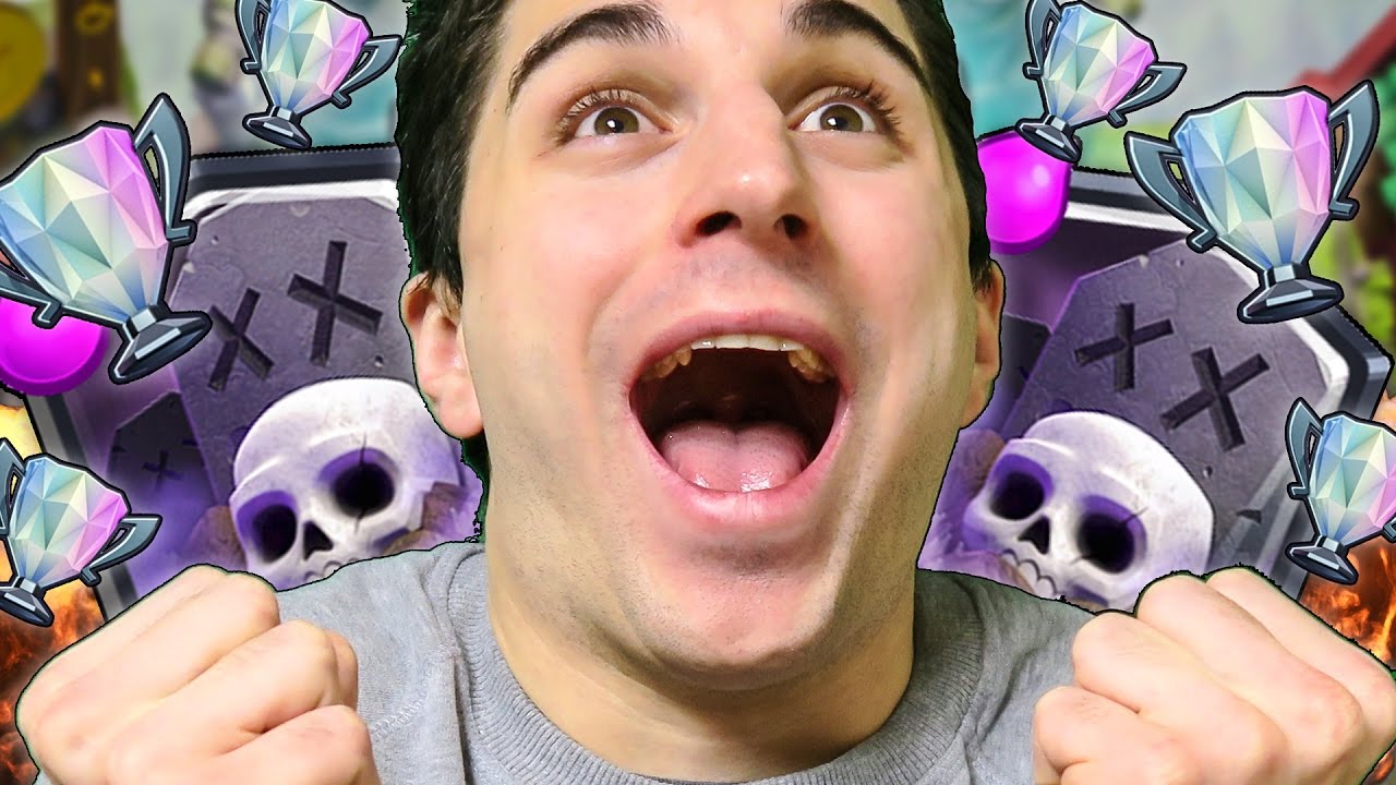 CLASH ROYALE | HO TROVATO LA CIMITERO E RAGGIUNGO LE 4000 COPPE?! [CHEST OPENING]