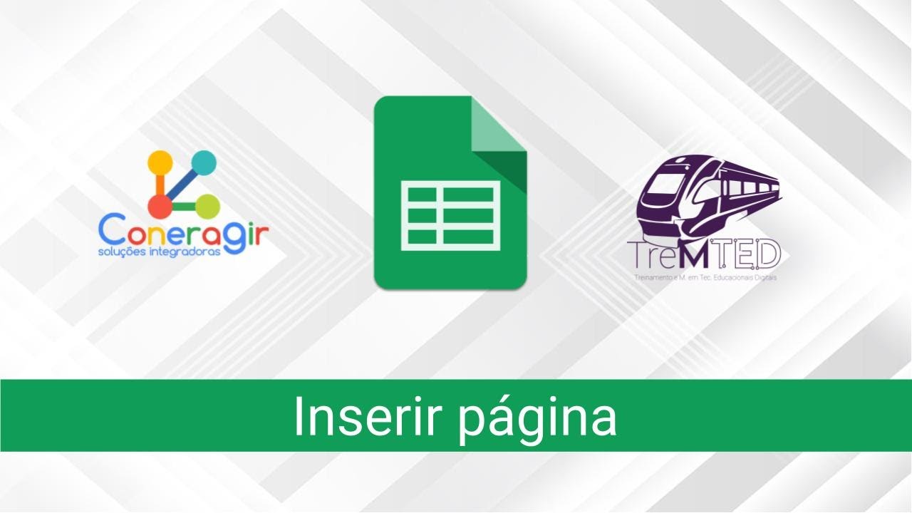 [Menu Inserir - aula 15] Como inserir uma pagina no Google Planilhas