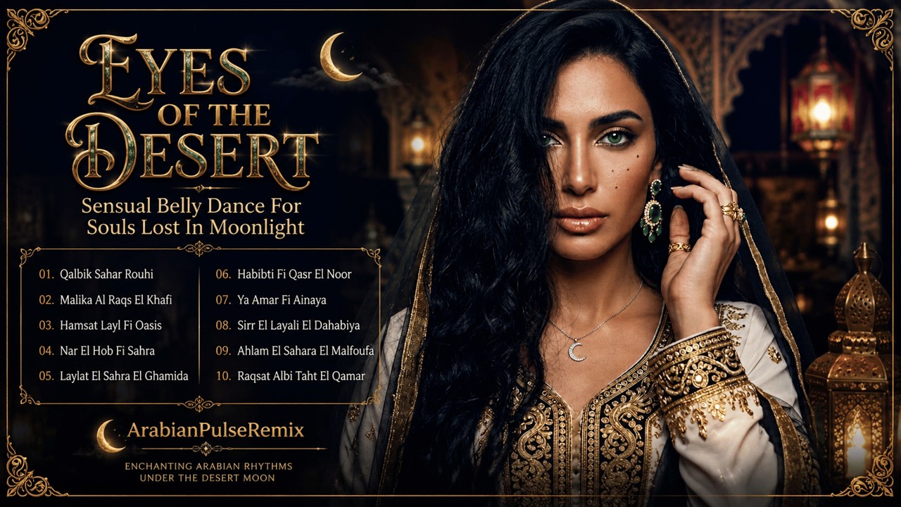 Qalbik Sahar Rouhi | Moonlit Desert Music For Enchanted Hearts ✨
