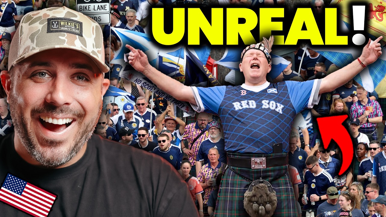 American Shocked: Scots Flooding Boston Red Sox Game