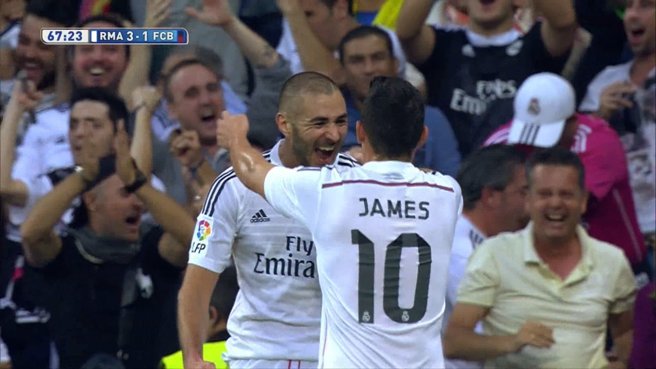 James Rodriguez vs Barcelona Home HD 1080i (25/10/2014)