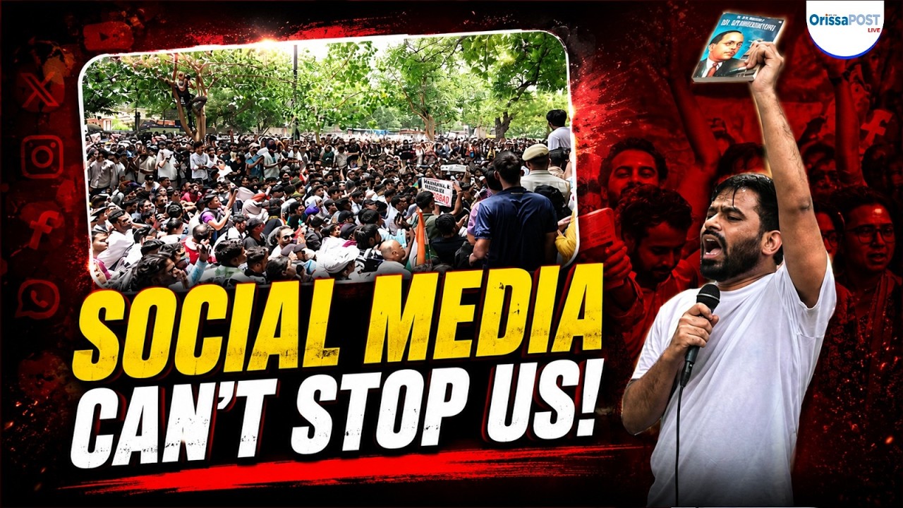 Abhijeet Dipke leads massive CJP protest at Jantar Mantar | Students demand exam accountability