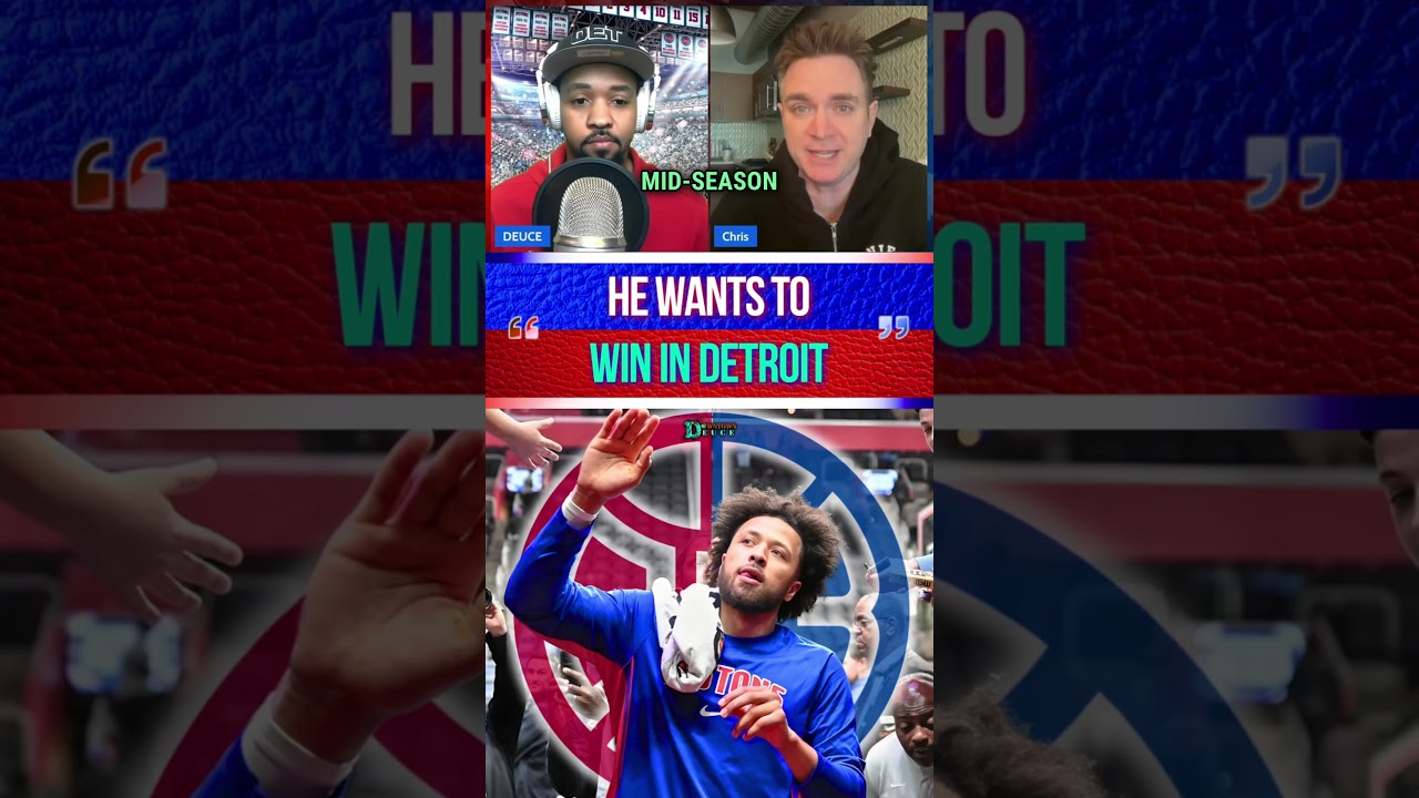 This is Why CADE Wants to WIN With Detroit! #NBA #pistons #basketball