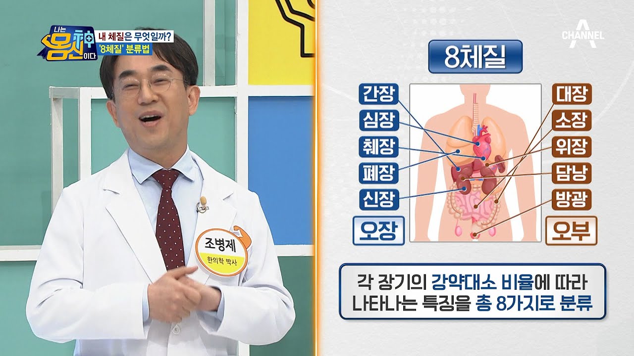 연예인들의 관리 비법?! 인체를 나누는 '8체질'의 모든 것★ | 나는 몸신이다 385 회