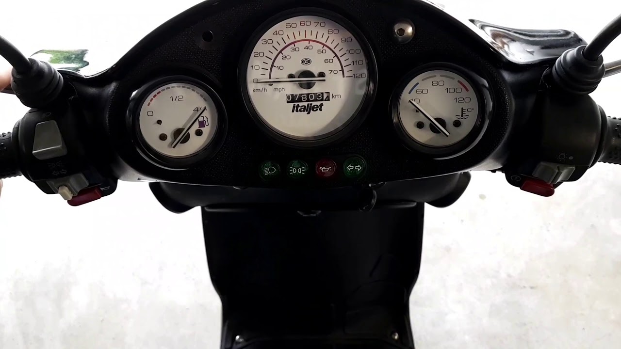 ! Roller ! Roller gekauft, Rarität Italjet Formula 50 LC 2