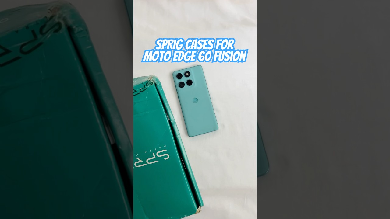 Sprig Cases - Value for Money💥😍#motorola #phonecase #youtube #edge60fusion #sprig #2025shorts