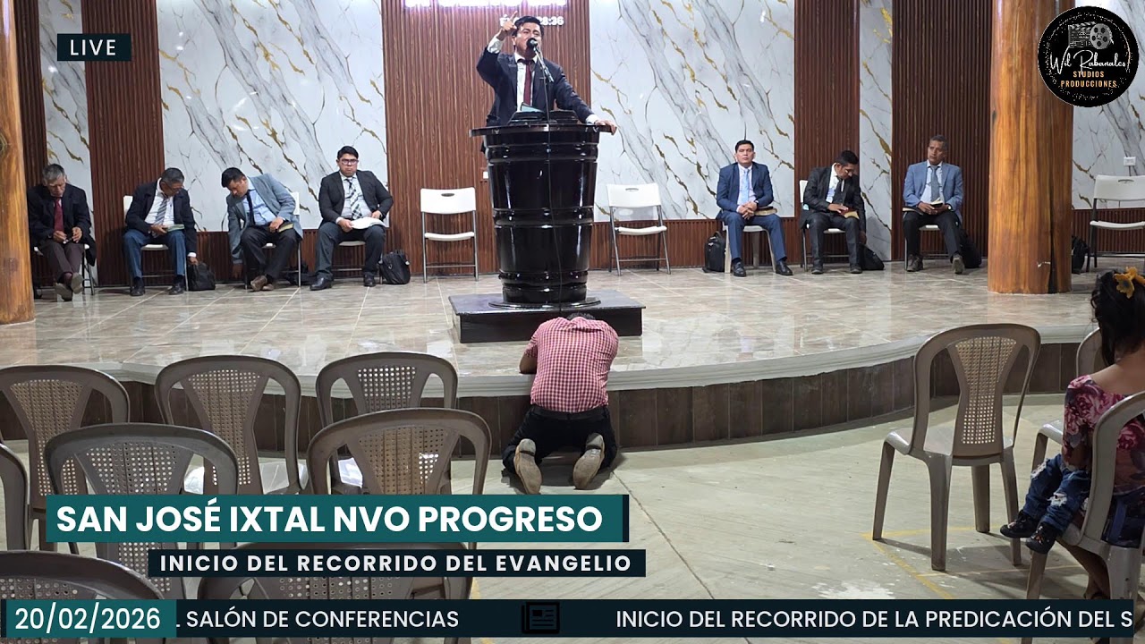 DESDE SAN JOSÉ IXTAL NVO PROGRESO INICIO DEL EVANGELIO RECORRIDO
