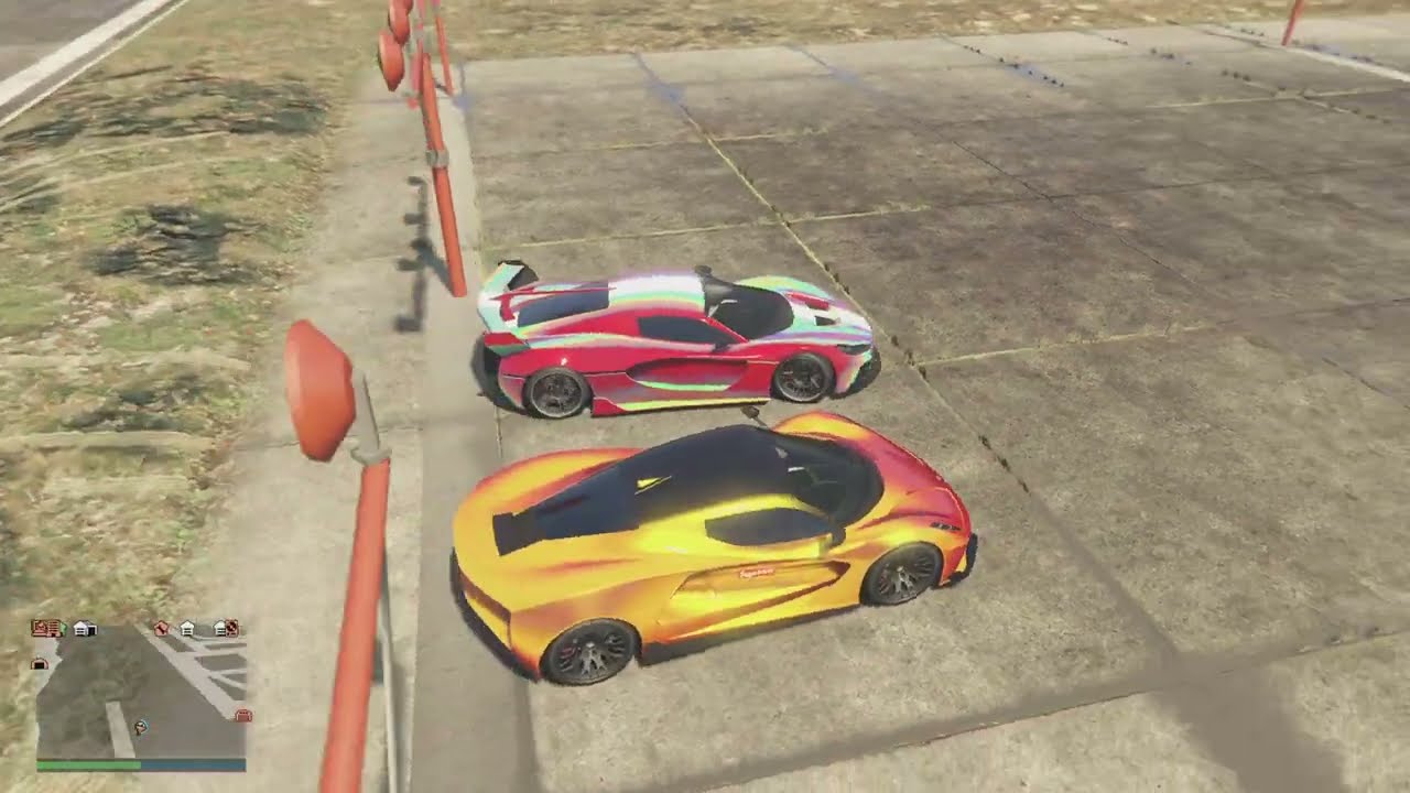 GTA V Online | Ocelot Virtue vs Coil Cyclone 2