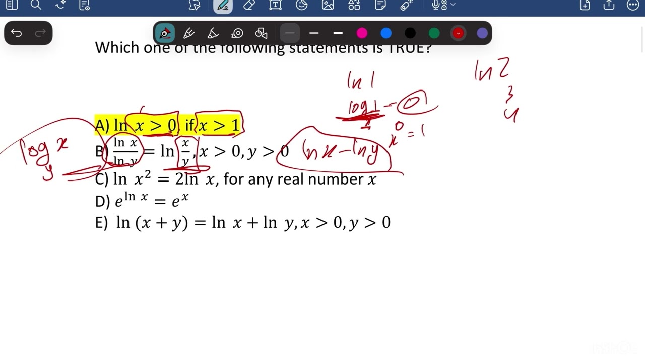 Old exams Math002 section 4.4 part 1 || حل اولدات ماث ٠٠٢