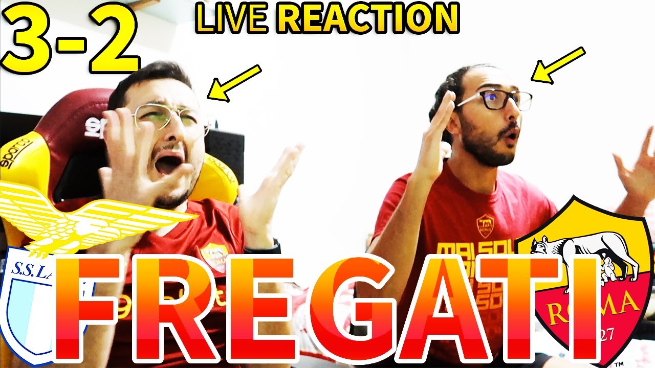🤬 FREGATI... LAZIO-ROMA 3-2 [LIVE REACTION]