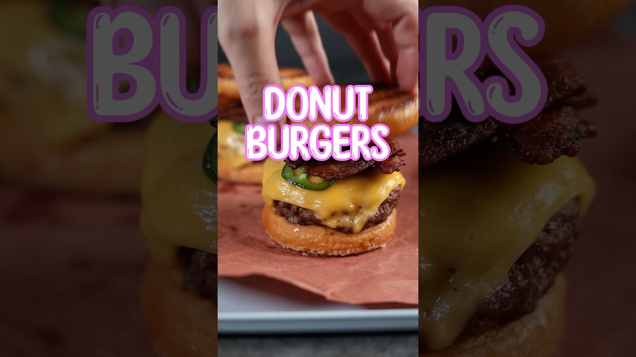 Donut Burgers | Series #donutburger