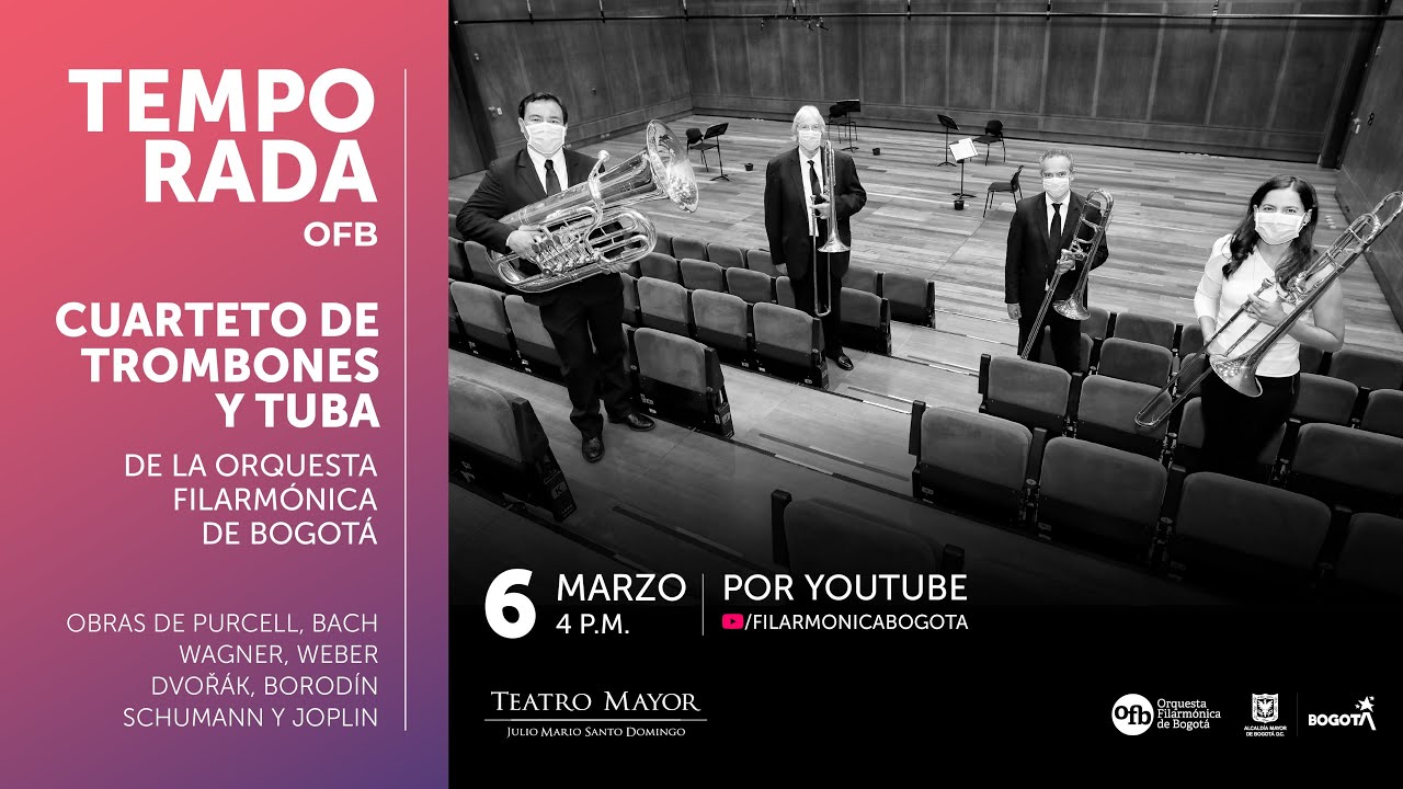 Orquesta Filarmónica de Bogotá Presenta | Cuarteto de Trombones y Tuba