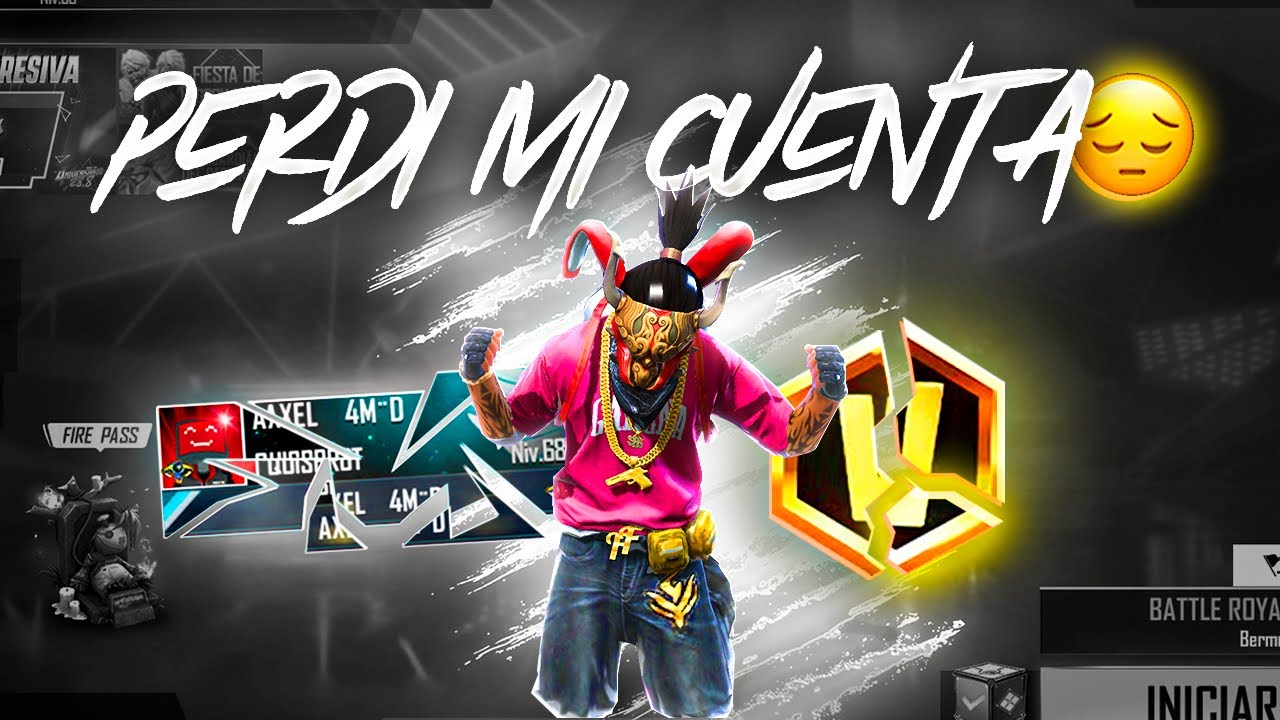 PERDI MI CUENTA DE FREE FIRE😞!!! ¿la banearon?
