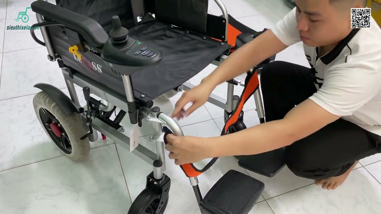 Hướng Dẫn Lắp Đặt Xe Lăn Điện Lucass XE-1002 | Xe Lăn Điện Bảo Hành 12 Tháng | Siêu Thị Xe Lăn