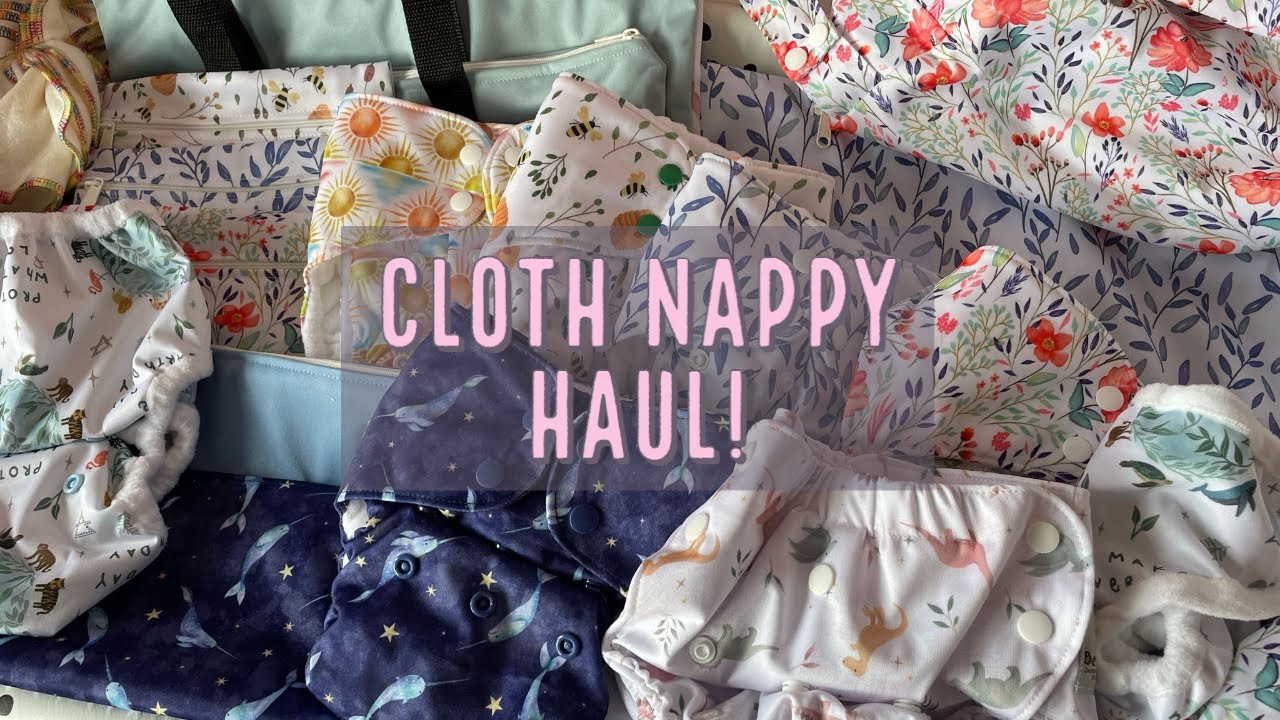 Cloth Nappy Haul! | Bells Bumz Hazy Days Collection & More!