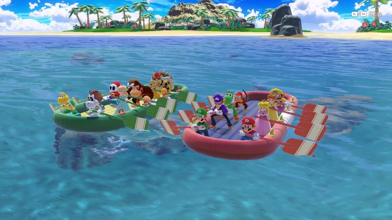 Super Mario Party Random Choice #30 Mario vs Luigi vs Dry Bones vs Koopa Troopa