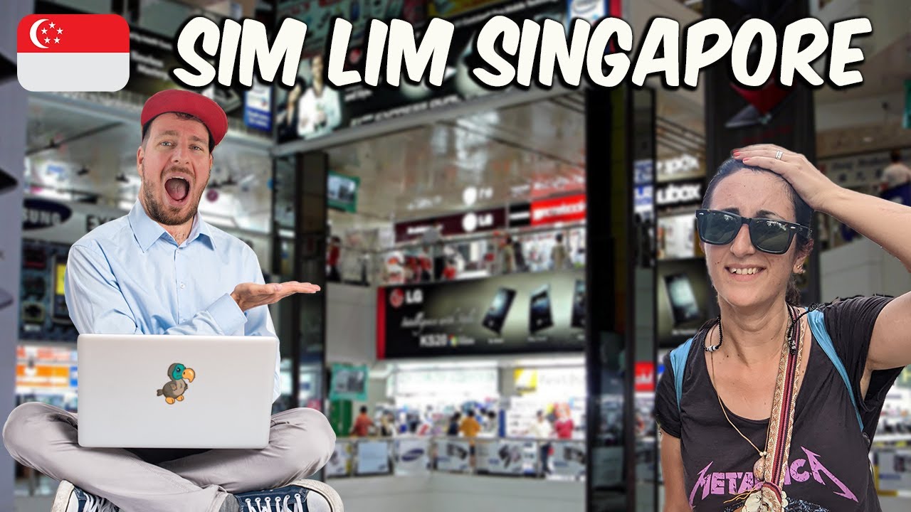 BIGGEST IT Market In Singapore Vlog 🇸🇬