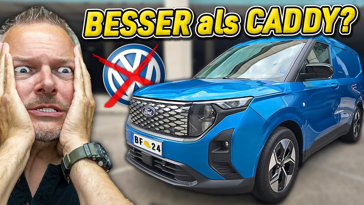 CADDY KILLER?!? Neuer Ford  E-Transit Courier im Test!
