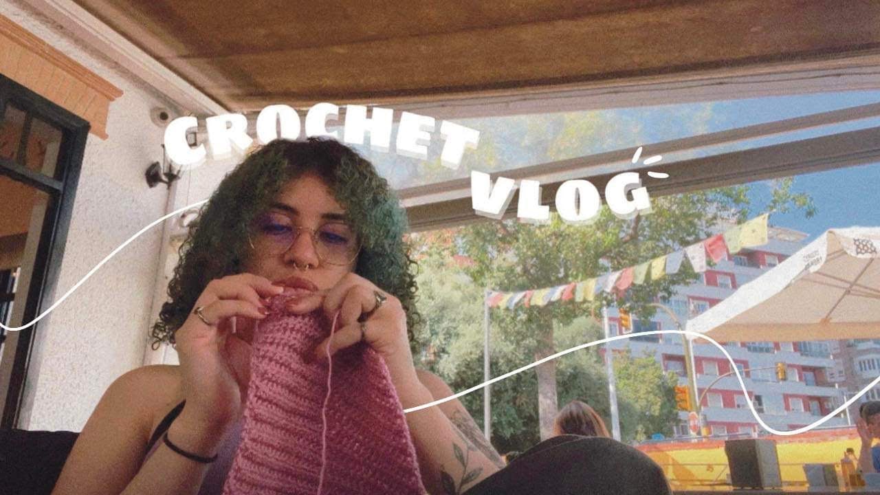 [crochê vlog] top biquíni | viagem pra Espanha | comprinhas