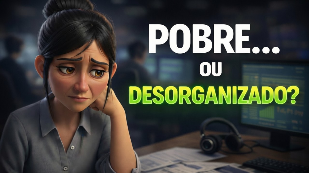 Por Que Algumas Pessoas Trabalham Muito… Mas Continuam Presas na Pobreza
