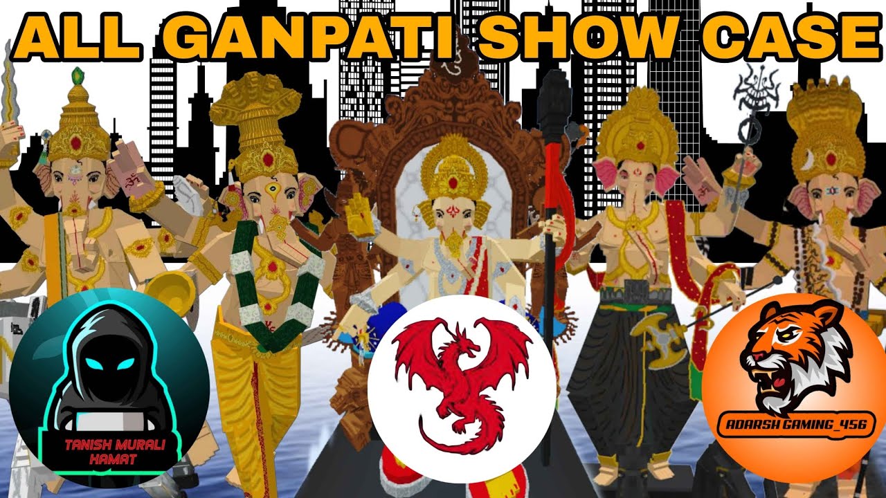 MUMBAI CHE GANPATI SHOW CASE IN MINECRAFT 🥰🥰🥰🥰🙏🙏🙏🙏