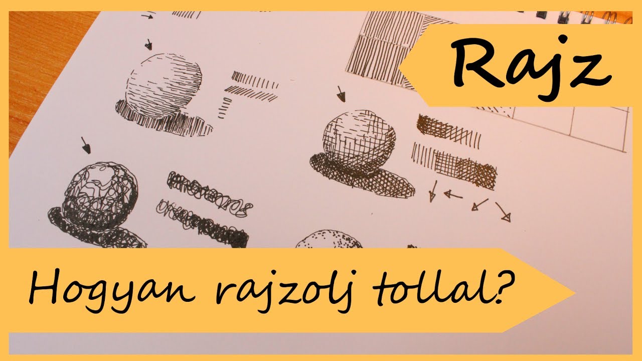 Rajz - Hogyan rajzolj tűfilccel? | Vida Ágnes